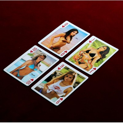 customized star paper playing cards